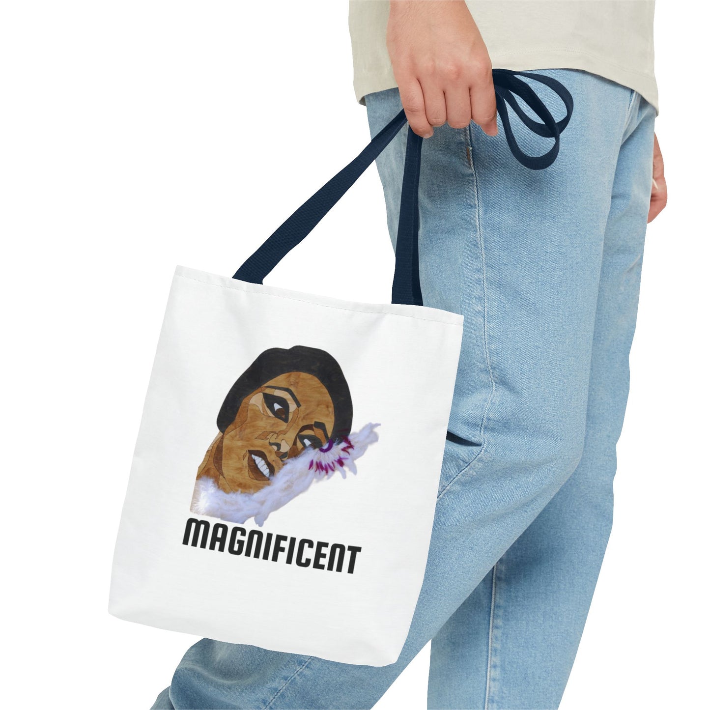 Magnificent Tote Bag - Inspirational Bag, Gift for Women, Shopping Tote, Motivational Bag, Everyday Accessory