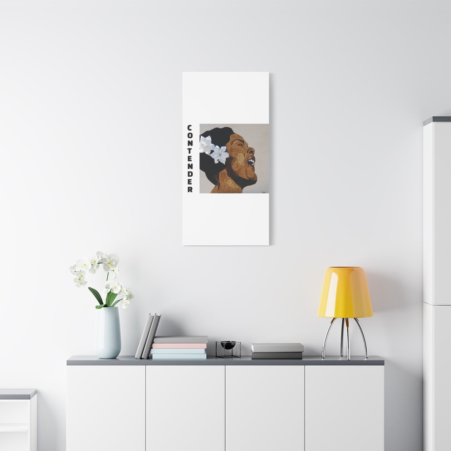 Inspirational Wall Art - Contender Canvas Print