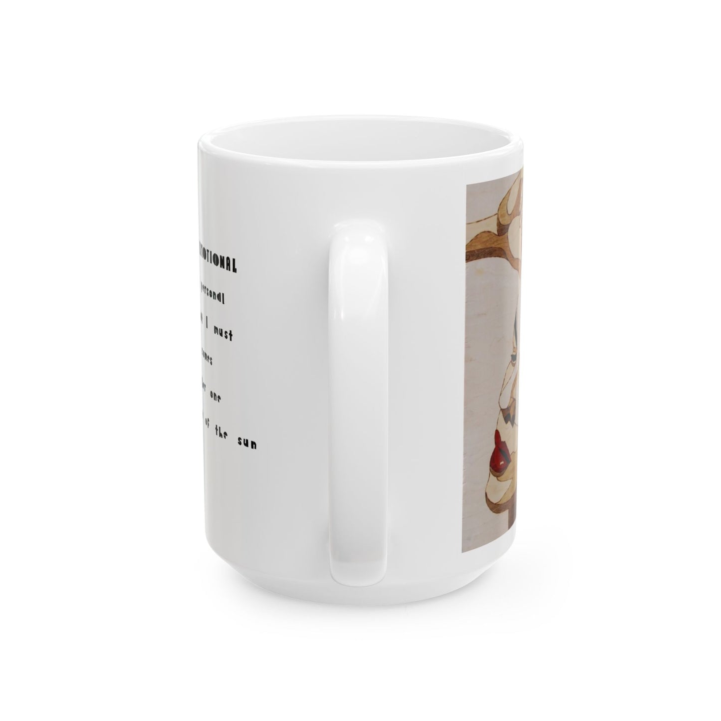 "Emotional" Ceramic Mug, (11oz, 15oz)