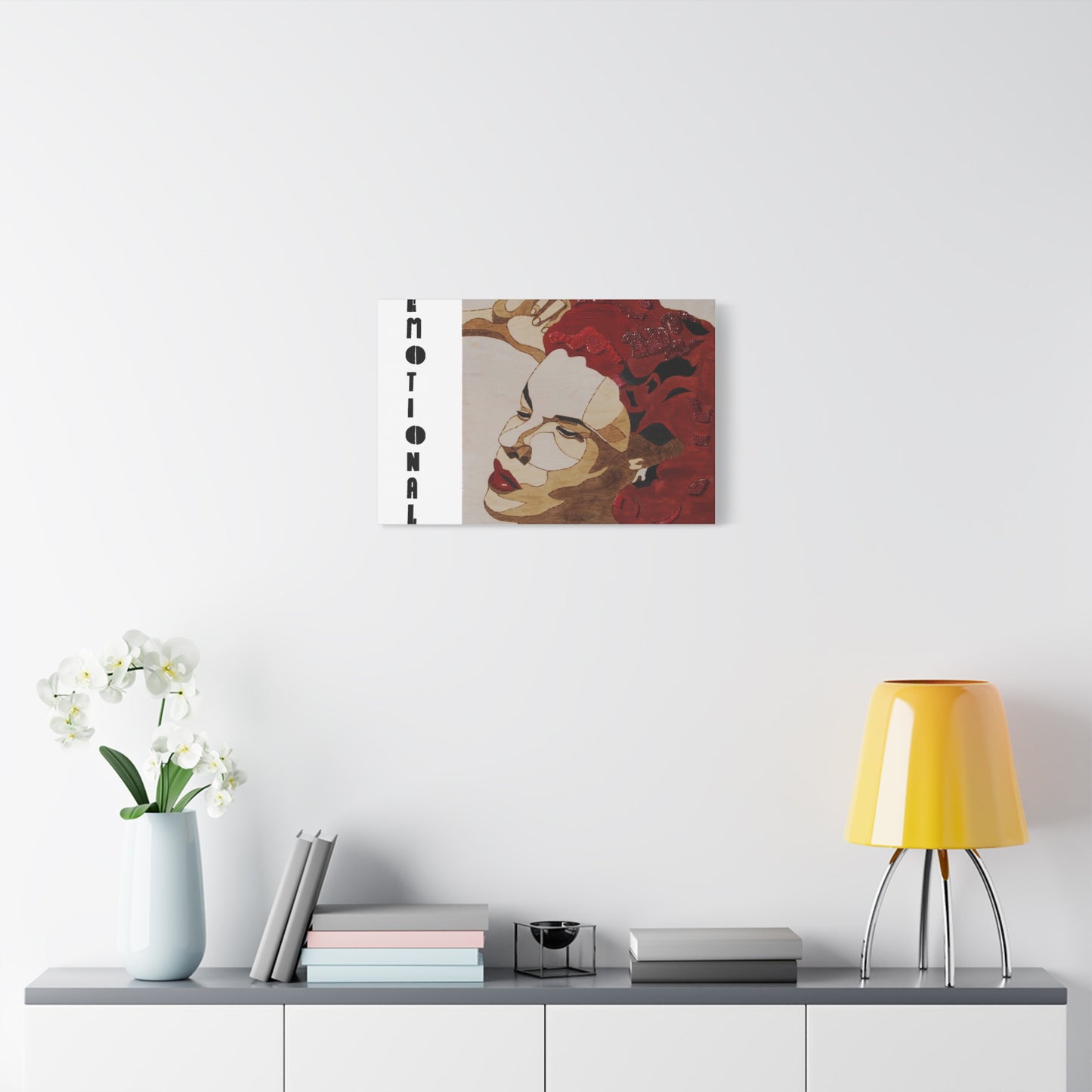 "Emotional" Canvas, Stretched, 1.25"