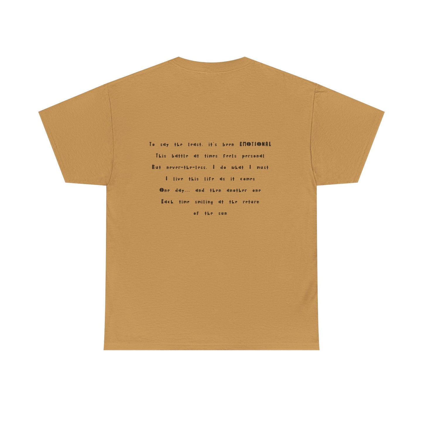 Emotional Art Unisex Heavy Cotton Tee | Aesthetic Shirt, Soft Graphic Tee, Casual Wear, Gift for Art Lovers, Unique Expression