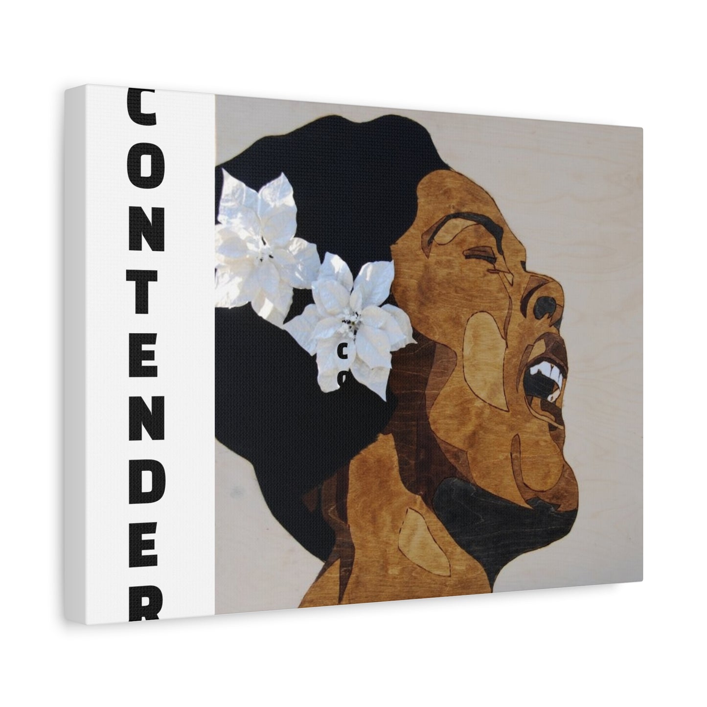 Inspirational Wall Art - Contender Canvas Print