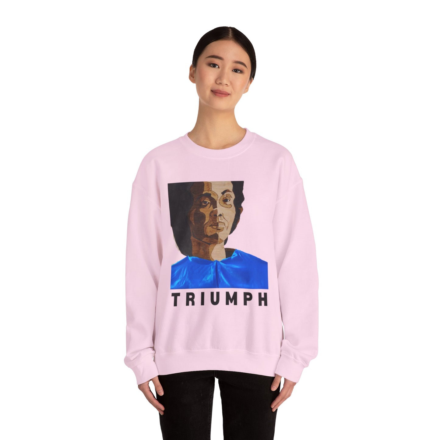 Triumph Unisex Heavy Blend™ Crewneck Sweatshirt, Inspirational Sweatshirt, Motivational Apparel, Perfect for Cozy Days, Great Gift for