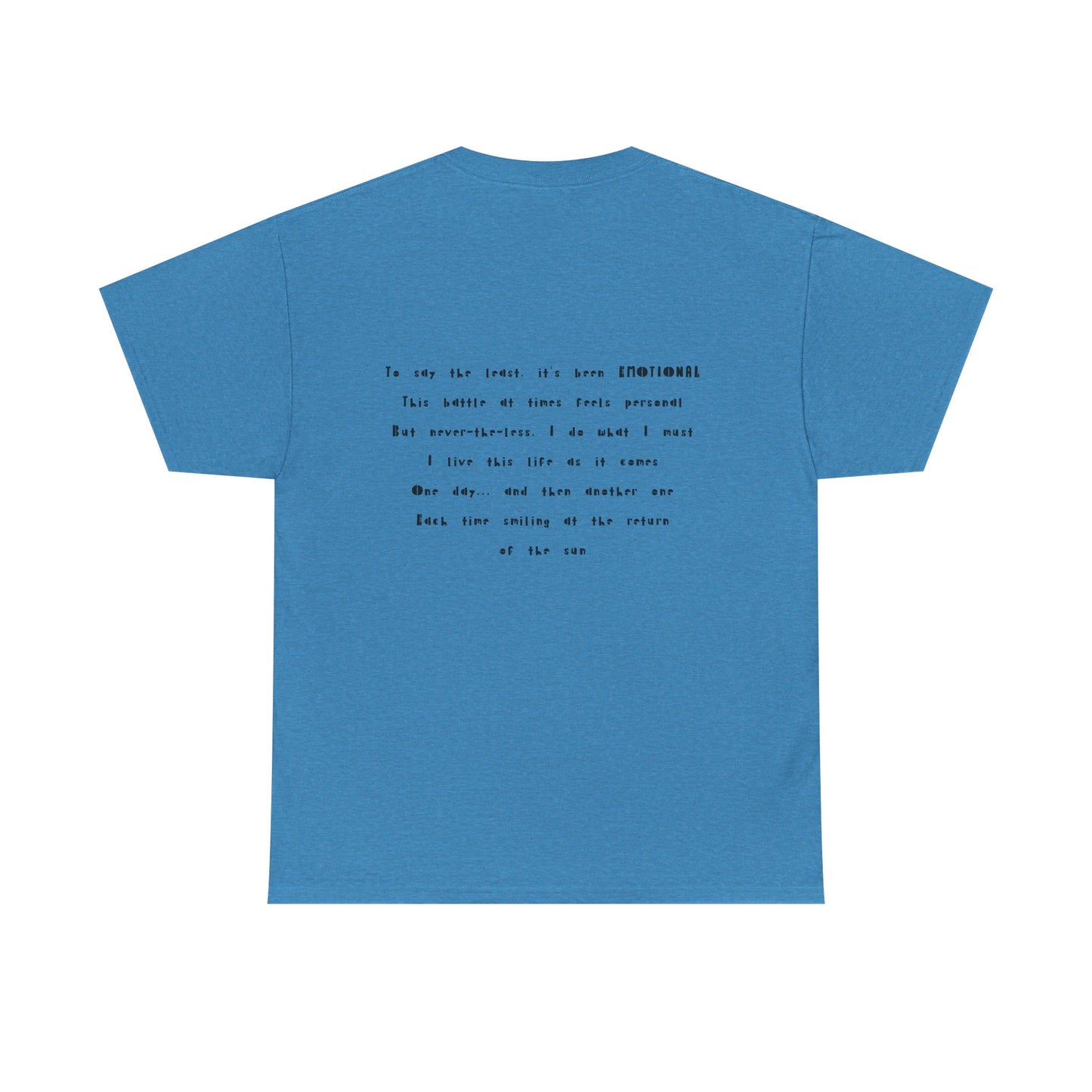 Emotional Art Unisex Heavy Cotton Tee | Aesthetic Shirt, Soft Graphic Tee, Casual Wear, Gift for Art Lovers, Unique Expression