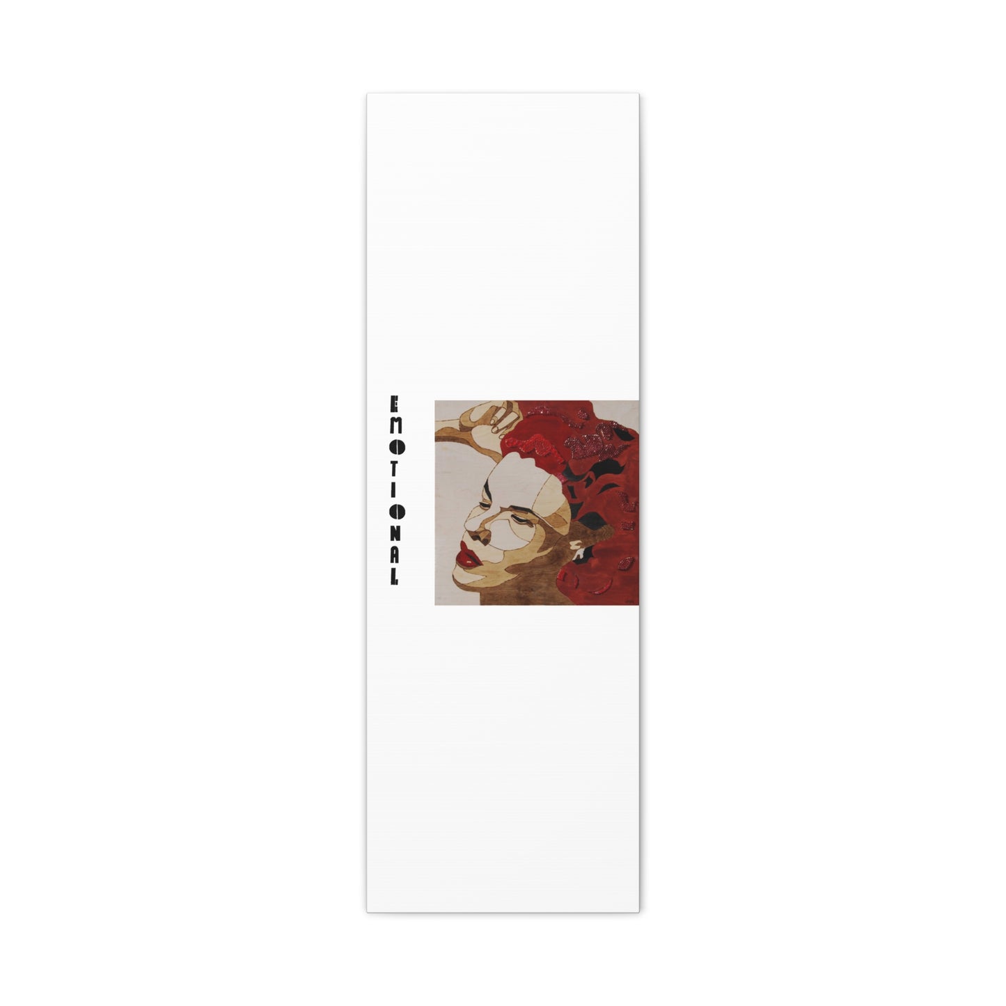 "Emotional" Canvas, Stretched, 1.25"