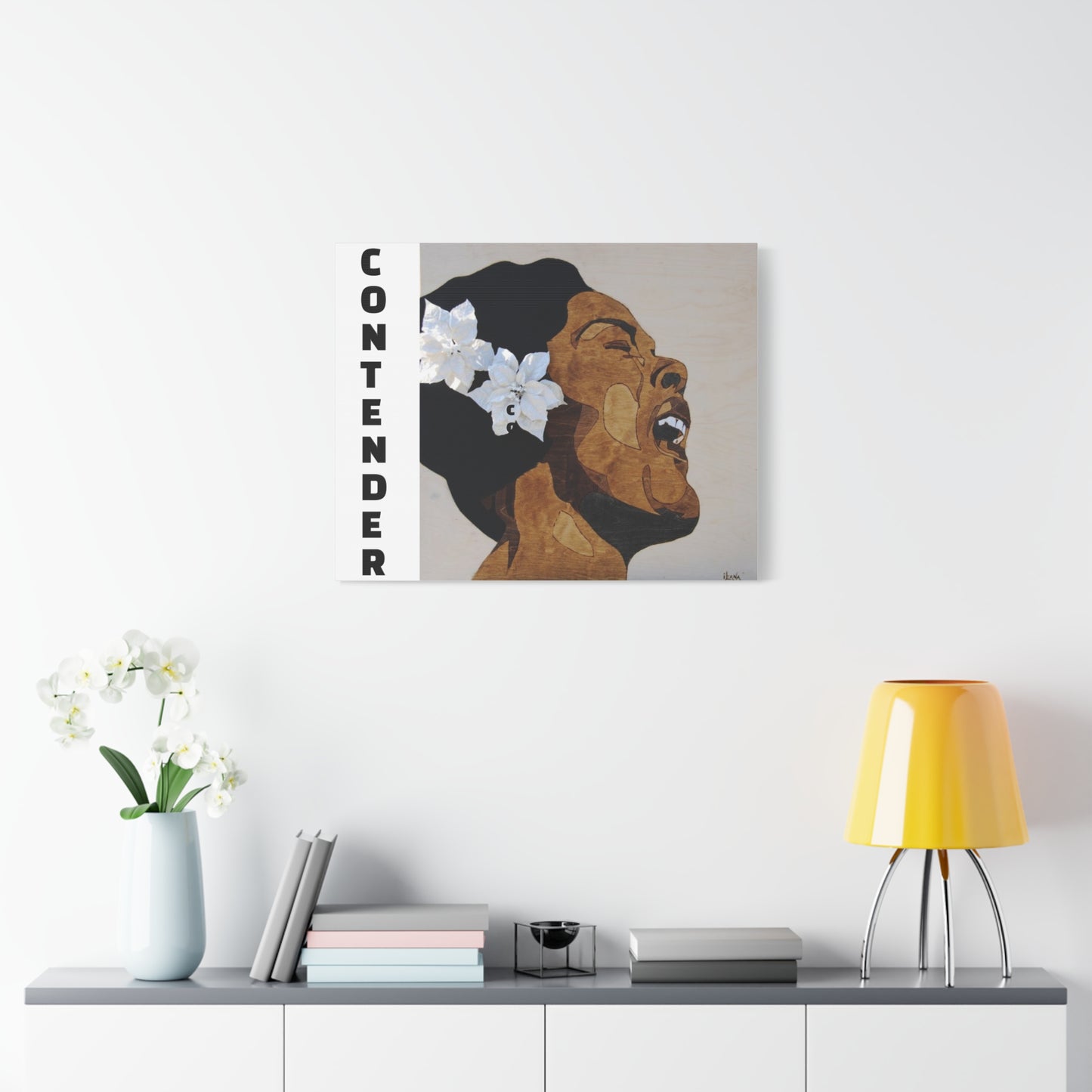 Inspirational Wall Art - Contender Canvas Print