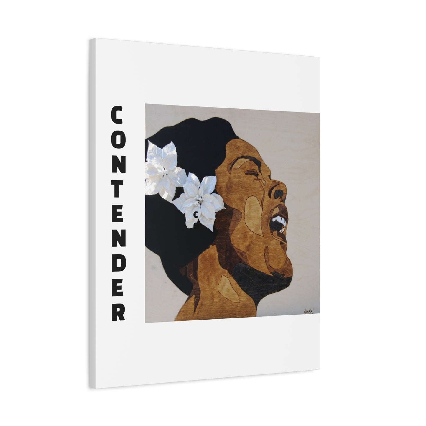 Inspirational Wall Art - Contender Canvas Print