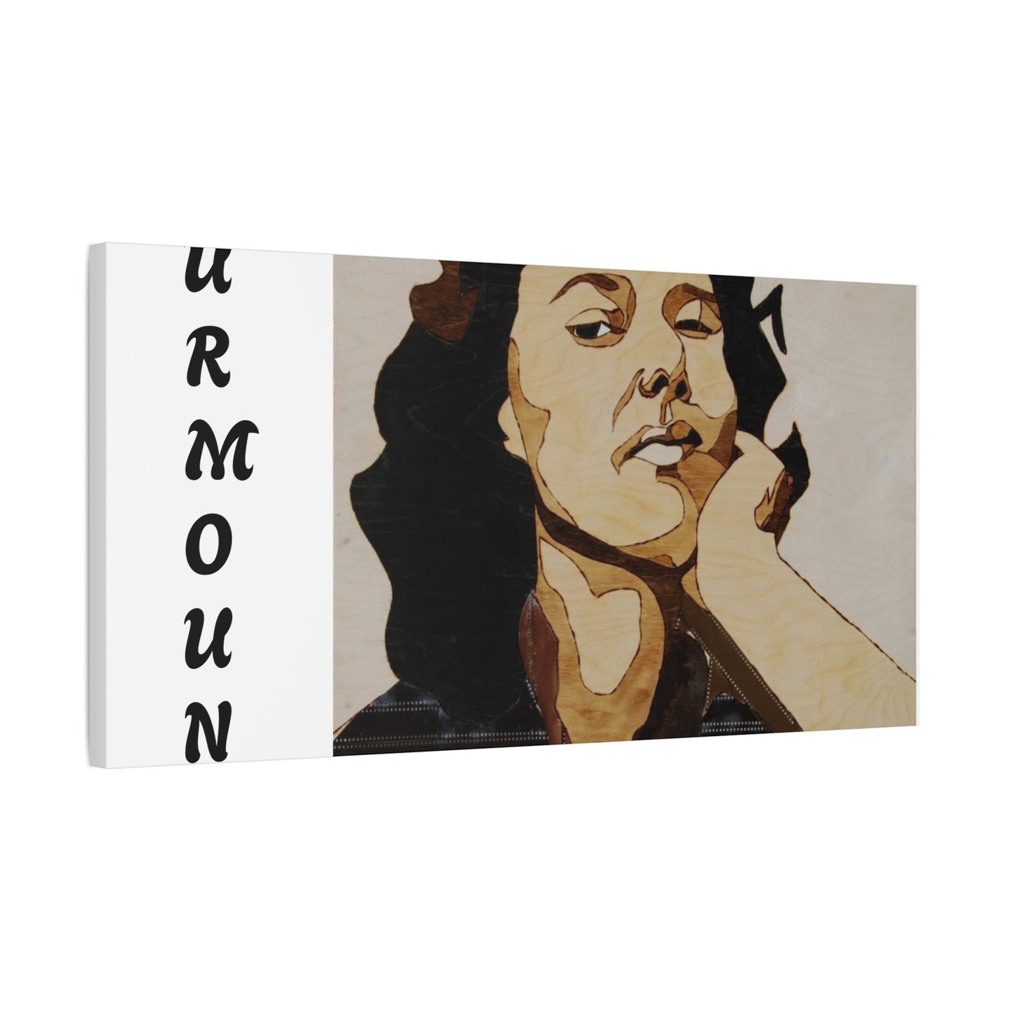 "Surmount", Dorothy Danbridge inspired Contemporary Art Canvas Print - Modern Serene Portrait Decoration