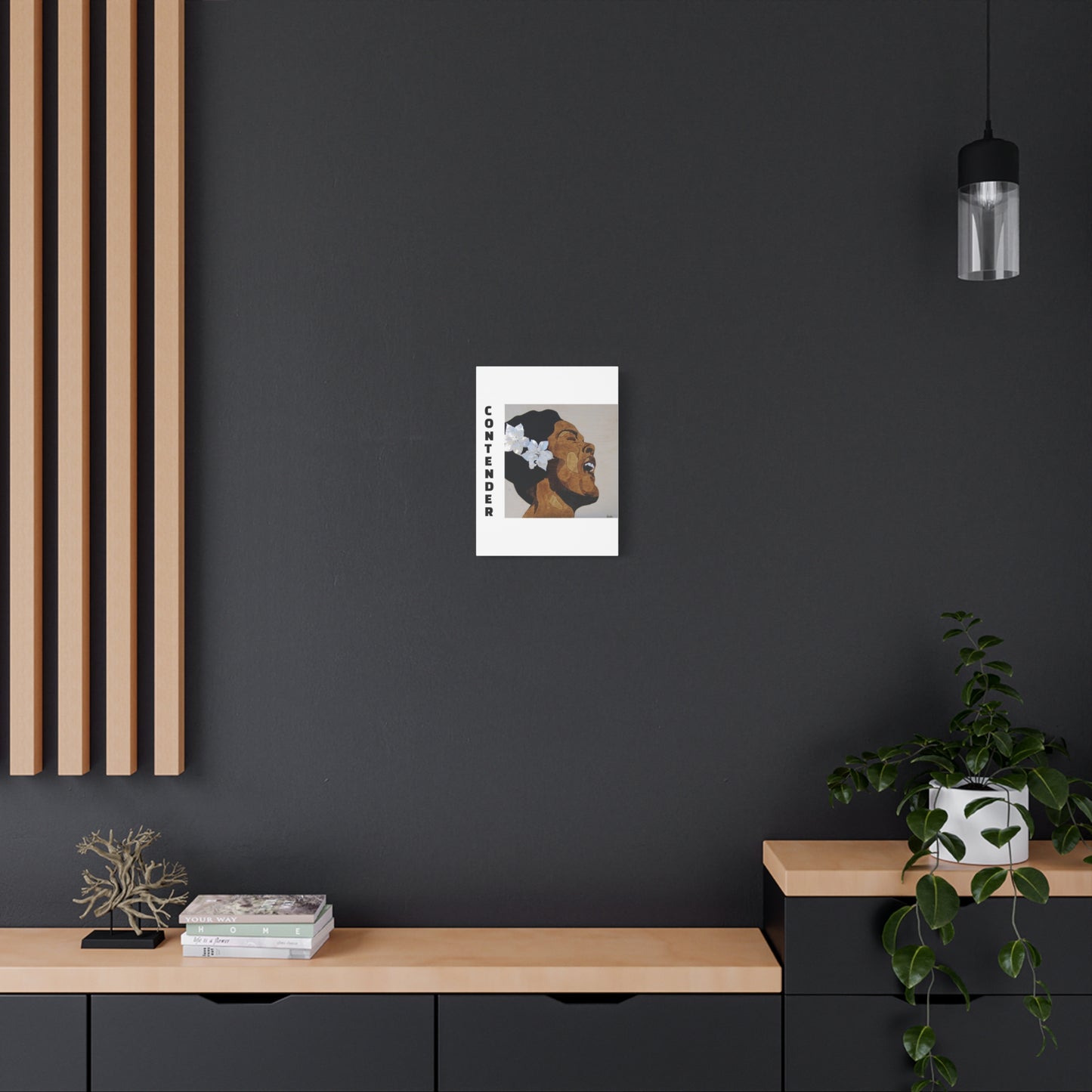 Inspirational Wall Art - Contender Canvas Print