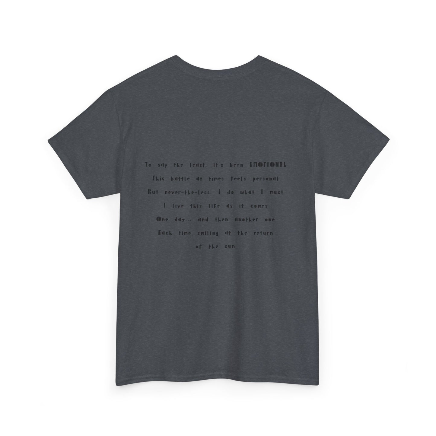 Emotional Art Unisex Heavy Cotton Tee | Aesthetic Shirt, Soft Graphic Tee, Casual Wear, Gift for Art Lovers, Unique Expression