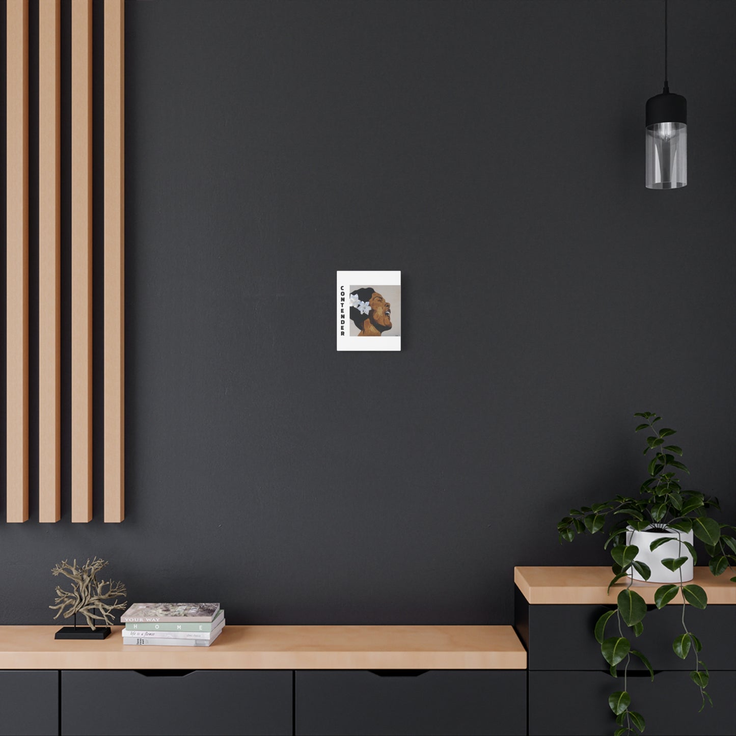 Inspirational Wall Art - Contender Canvas Print