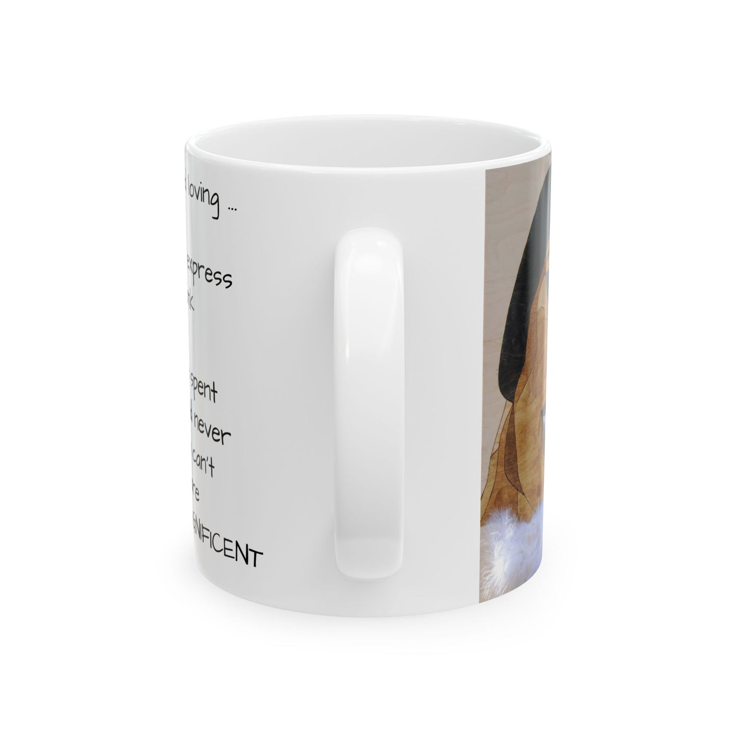 Artistic Ceramic Mug - Unique Design for Coffee Lovers