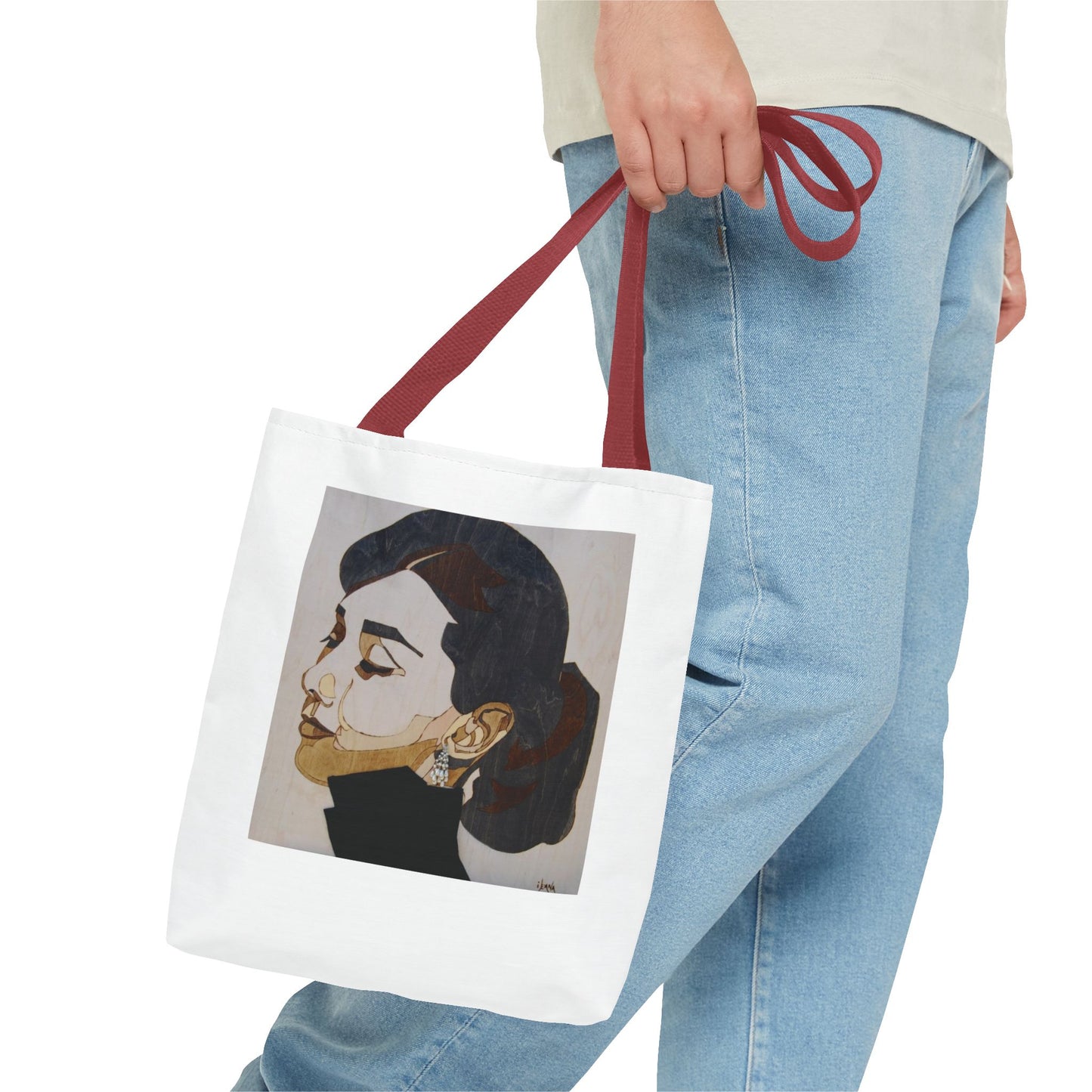 Stylish Adored Tote Bag - Fashionable Art Design for Everyday Use
