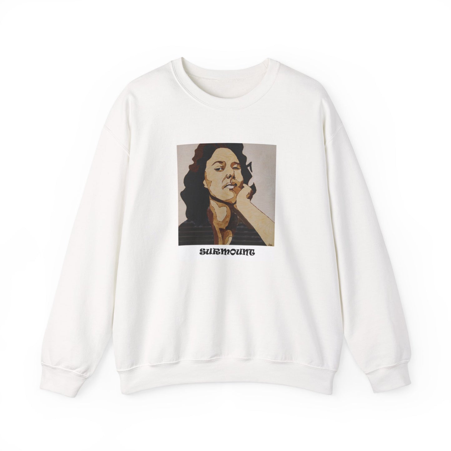 Artistic Unisex Heavy Blend™ Crewneck Sweatshirt, Casual Wear, Gift for Her, Fashion Statement, Cozy Streetwear, Art Lover Apparel