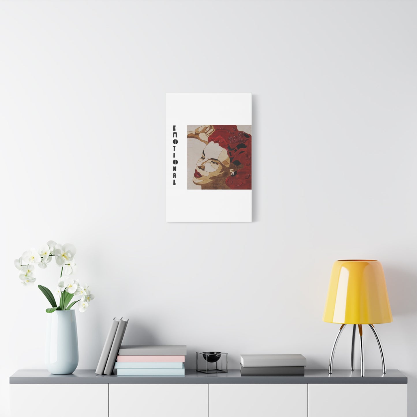 "Emotional" Canvas, Stretched, 1.25"