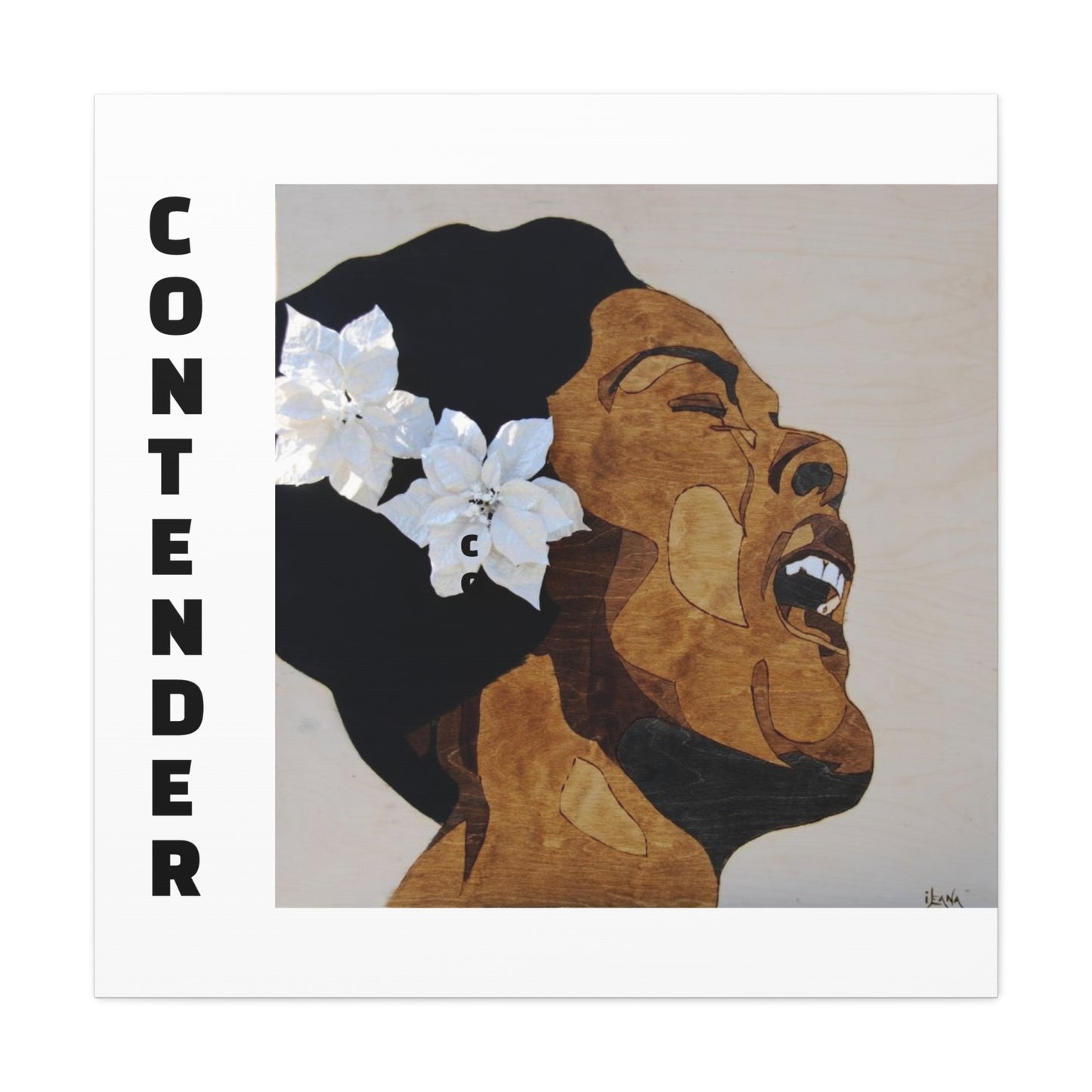 Inspirational Wall Art - Contender Canvas Print