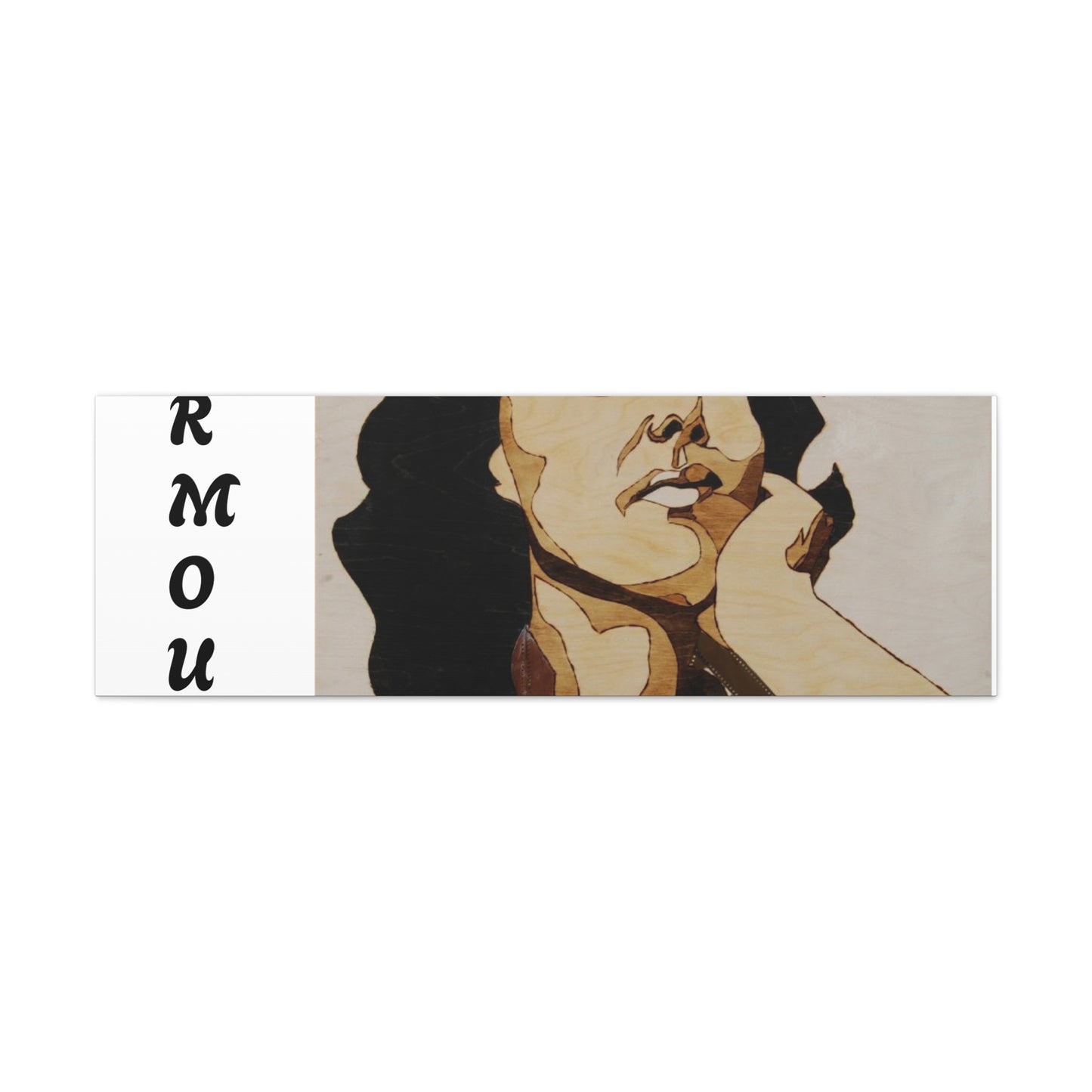 "Surmount", Dorothy Danbridge inspired Contemporary Art Canvas Print - Modern Serene Portrait Decoration