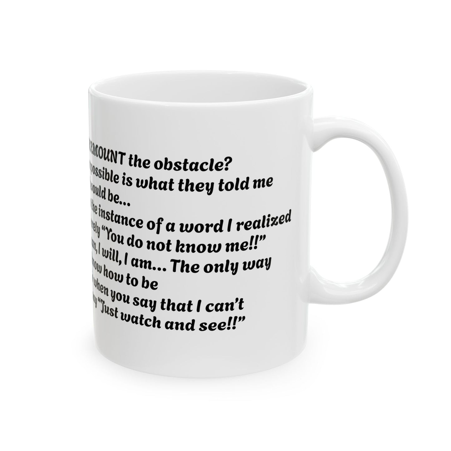 Artistic Ceramic Mug - Unique Design for Coffee Lovers