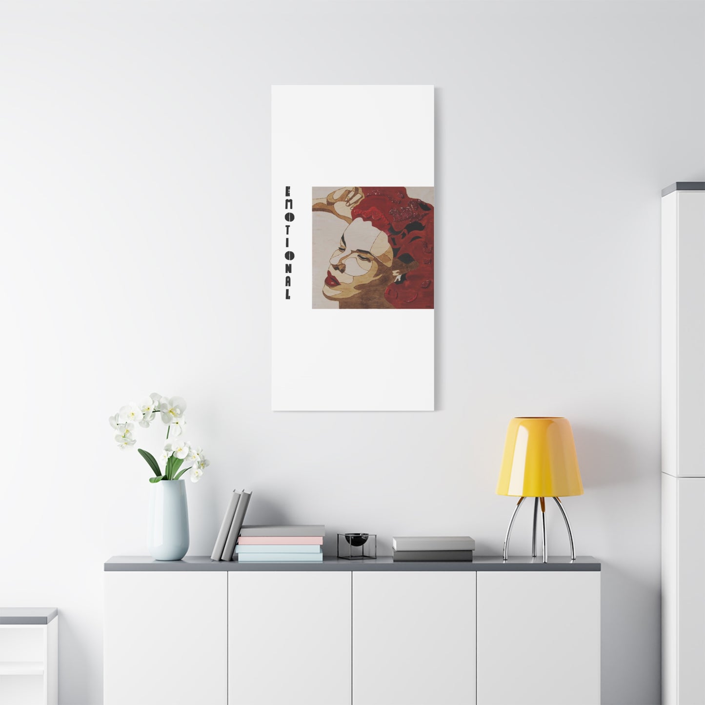 "Emotional" Canvas, Stretched, 1.25"