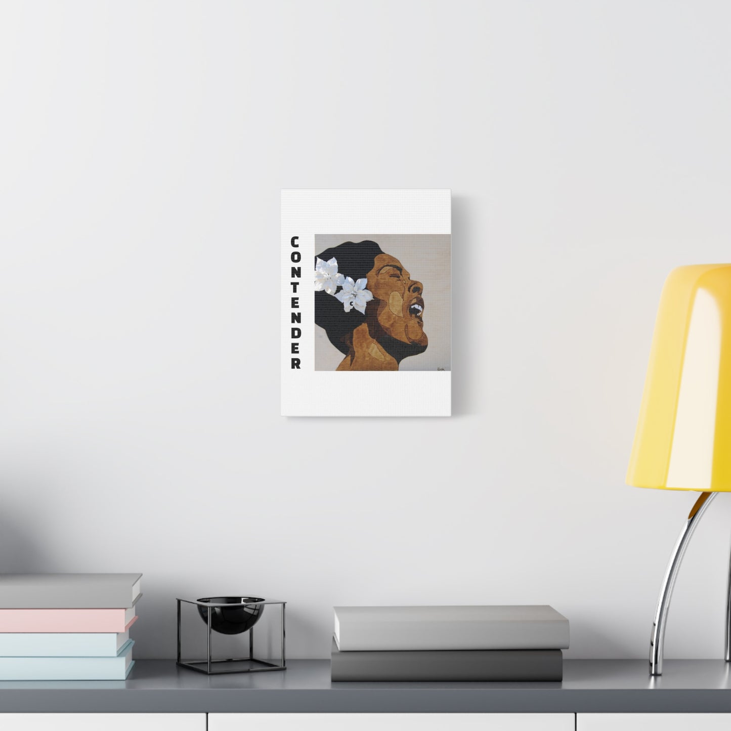 Inspirational Wall Art - Contender Canvas Print