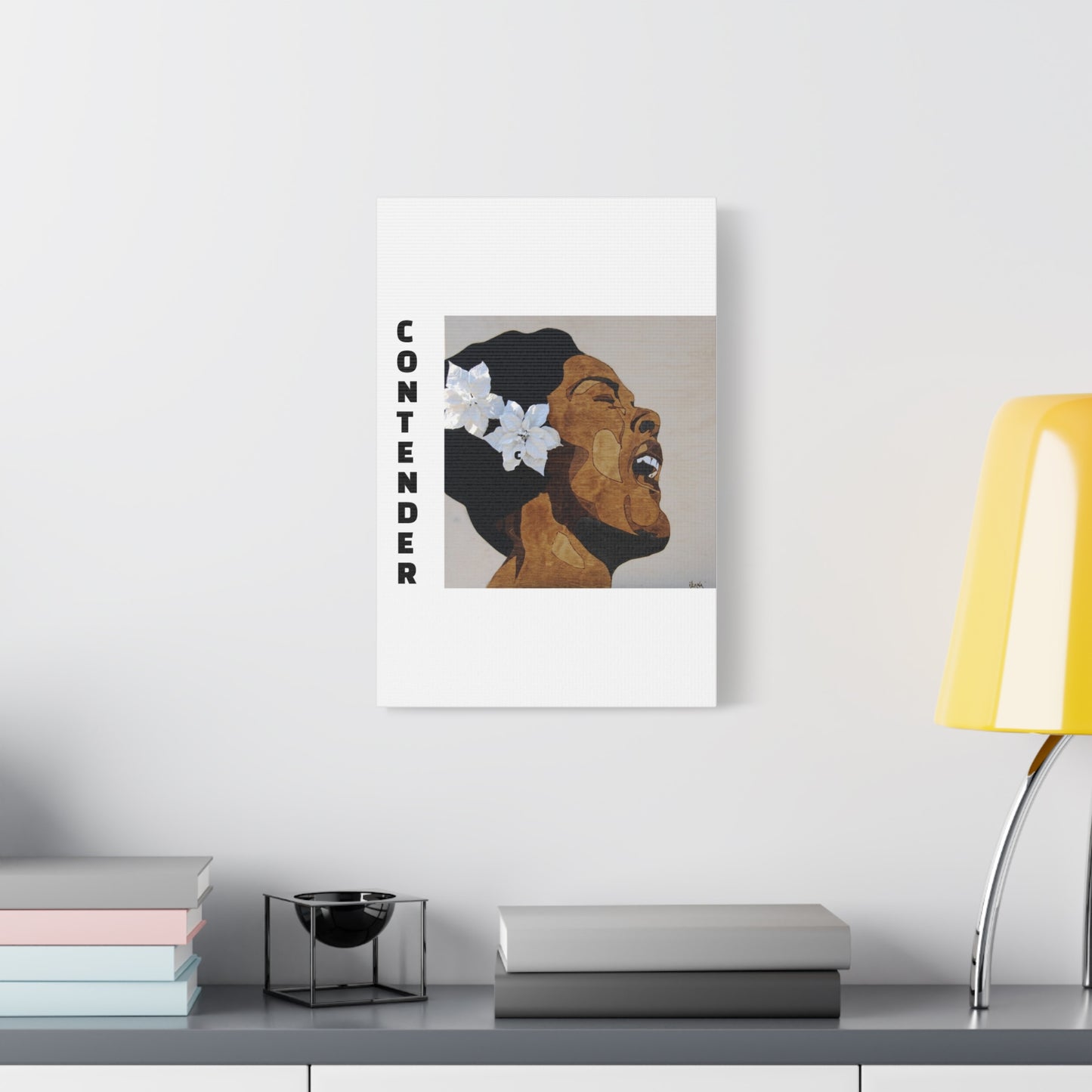 Inspirational Wall Art - Contender Canvas Print