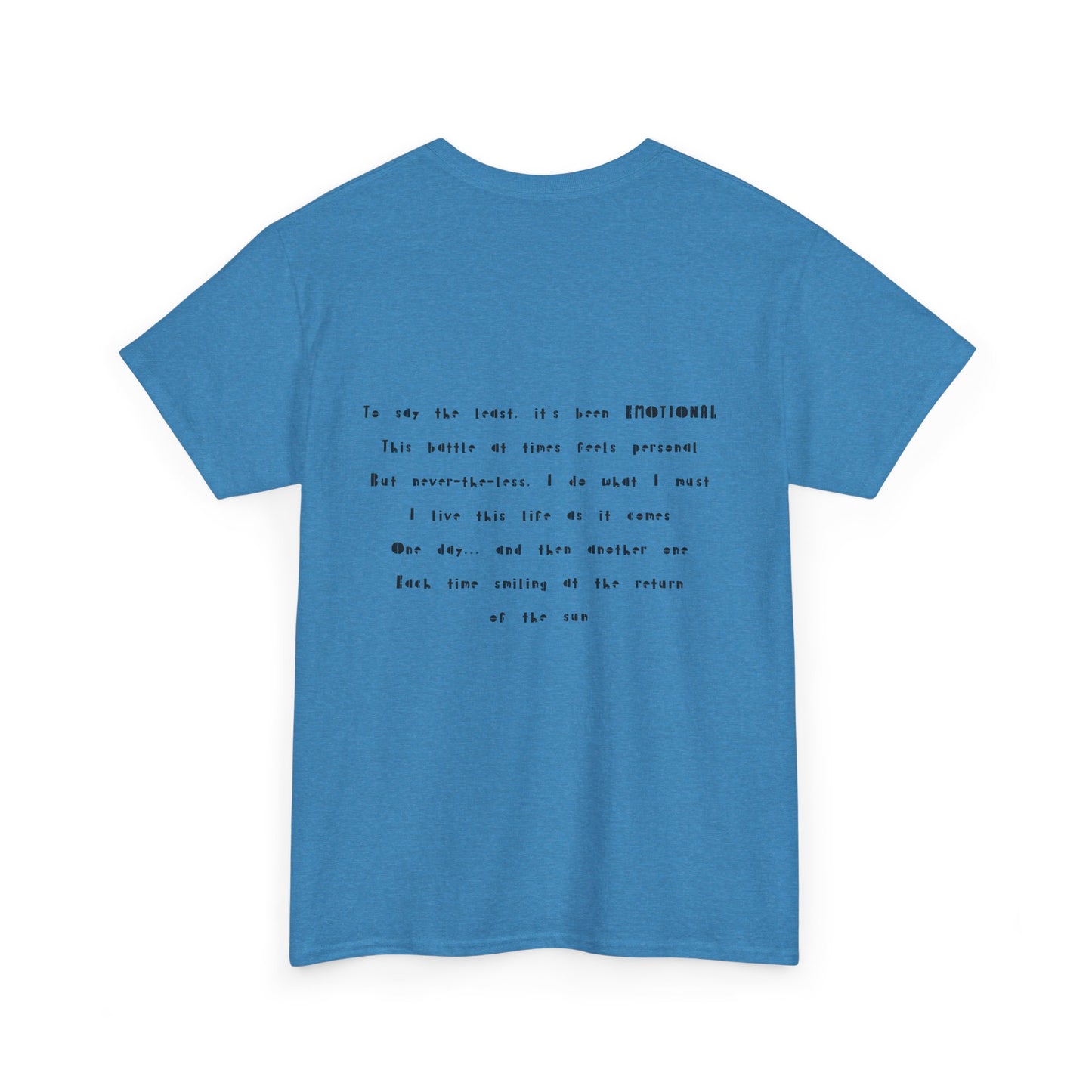Emotional Art Unisex Heavy Cotton Tee | Aesthetic Shirt, Soft Graphic Tee, Casual Wear, Gift for Art Lovers, Unique Expression