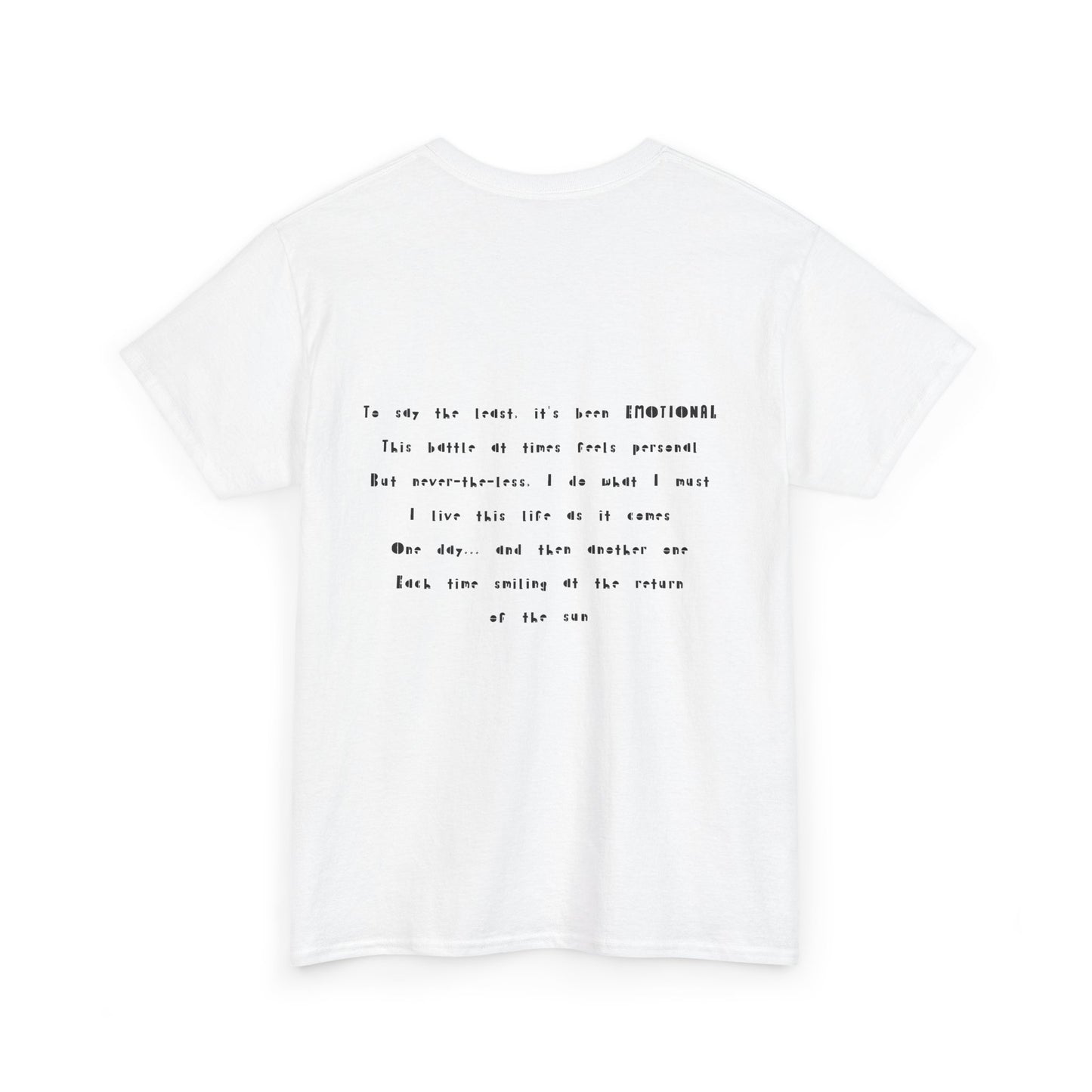 Emotional Art Unisex Heavy Cotton Tee | Aesthetic Shirt, Soft Graphic Tee, Casual Wear, Gift for Art Lovers, Unique Expression