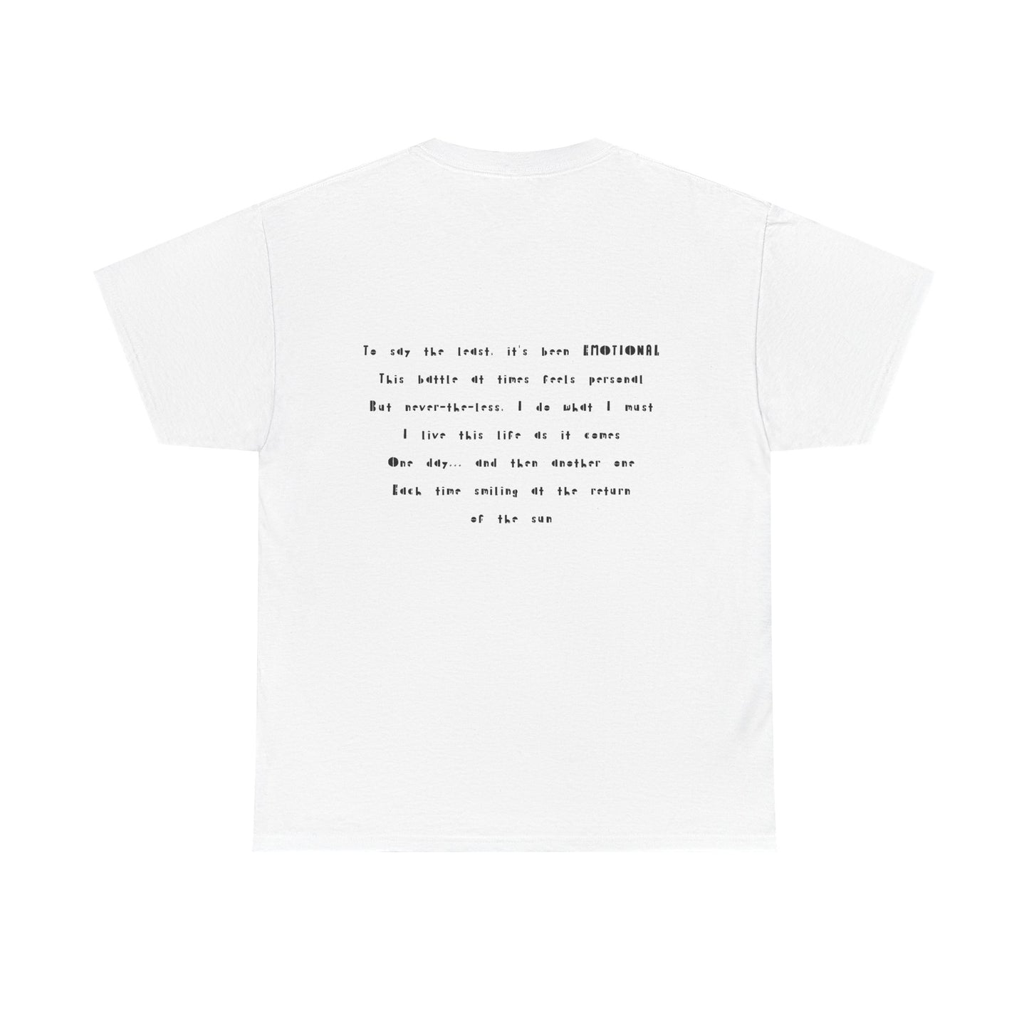 Emotional Art Unisex Heavy Cotton Tee | Aesthetic Shirt, Soft Graphic Tee, Casual Wear, Gift for Art Lovers, Unique Expression