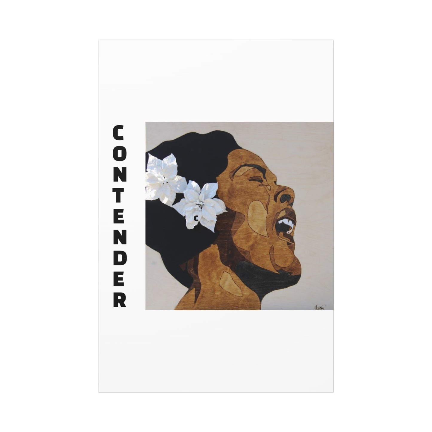 Inspirational Wall Art - Contender Canvas Print