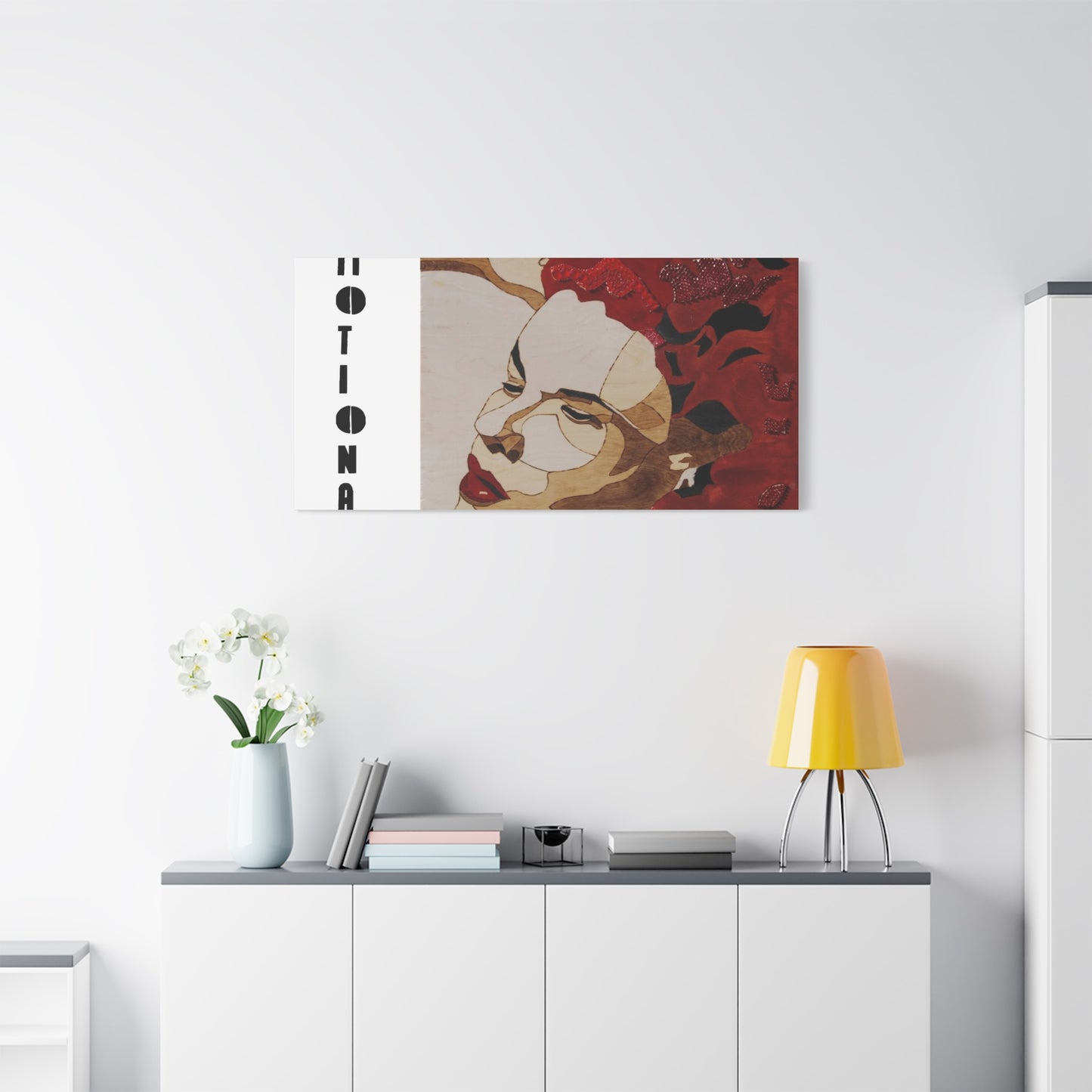 "Emotional" Canvas, Stretched, 1.25"
