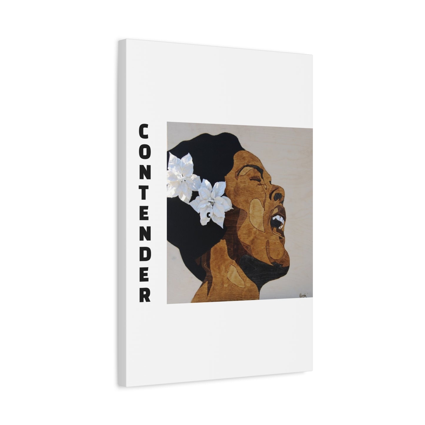 Inspirational Wall Art - Contender Canvas Print