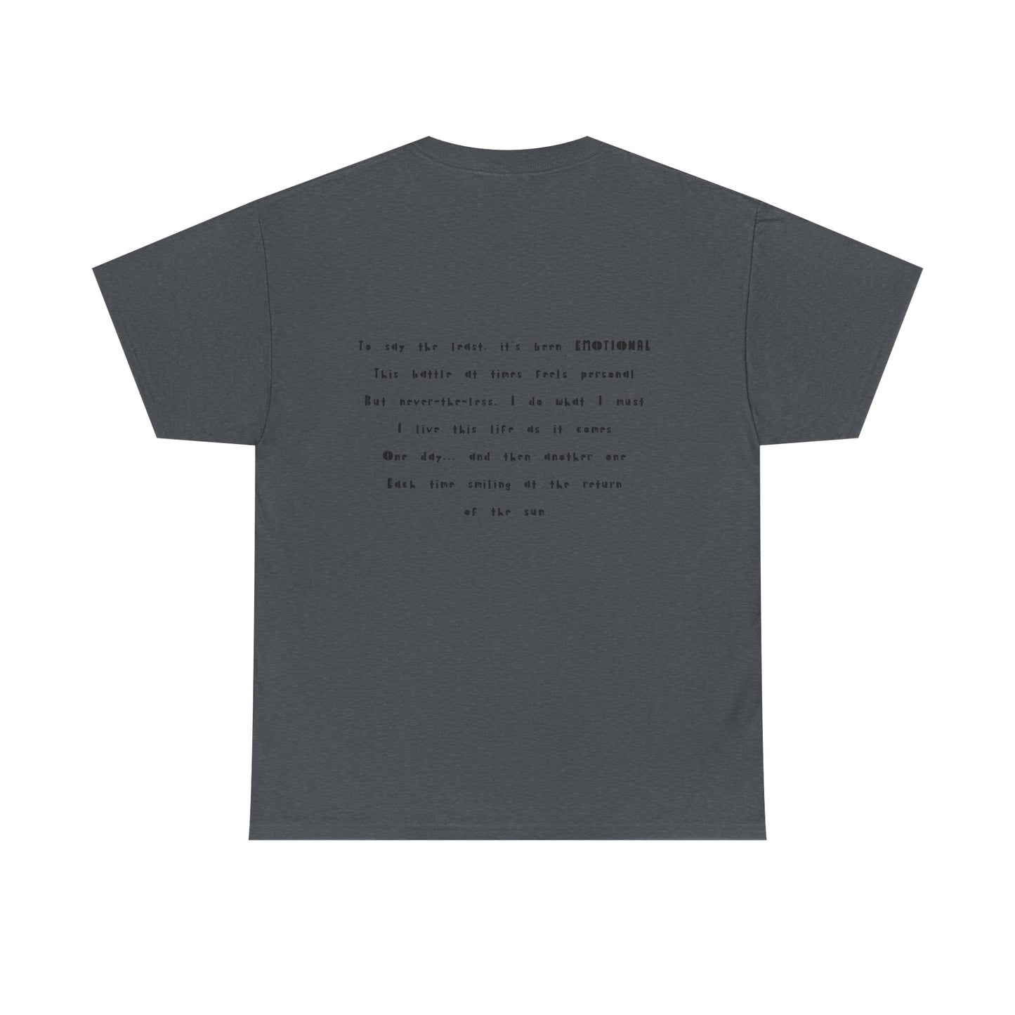 Emotional Art Unisex Heavy Cotton Tee | Aesthetic Shirt, Soft Graphic Tee, Casual Wear, Gift for Art Lovers, Unique Expression