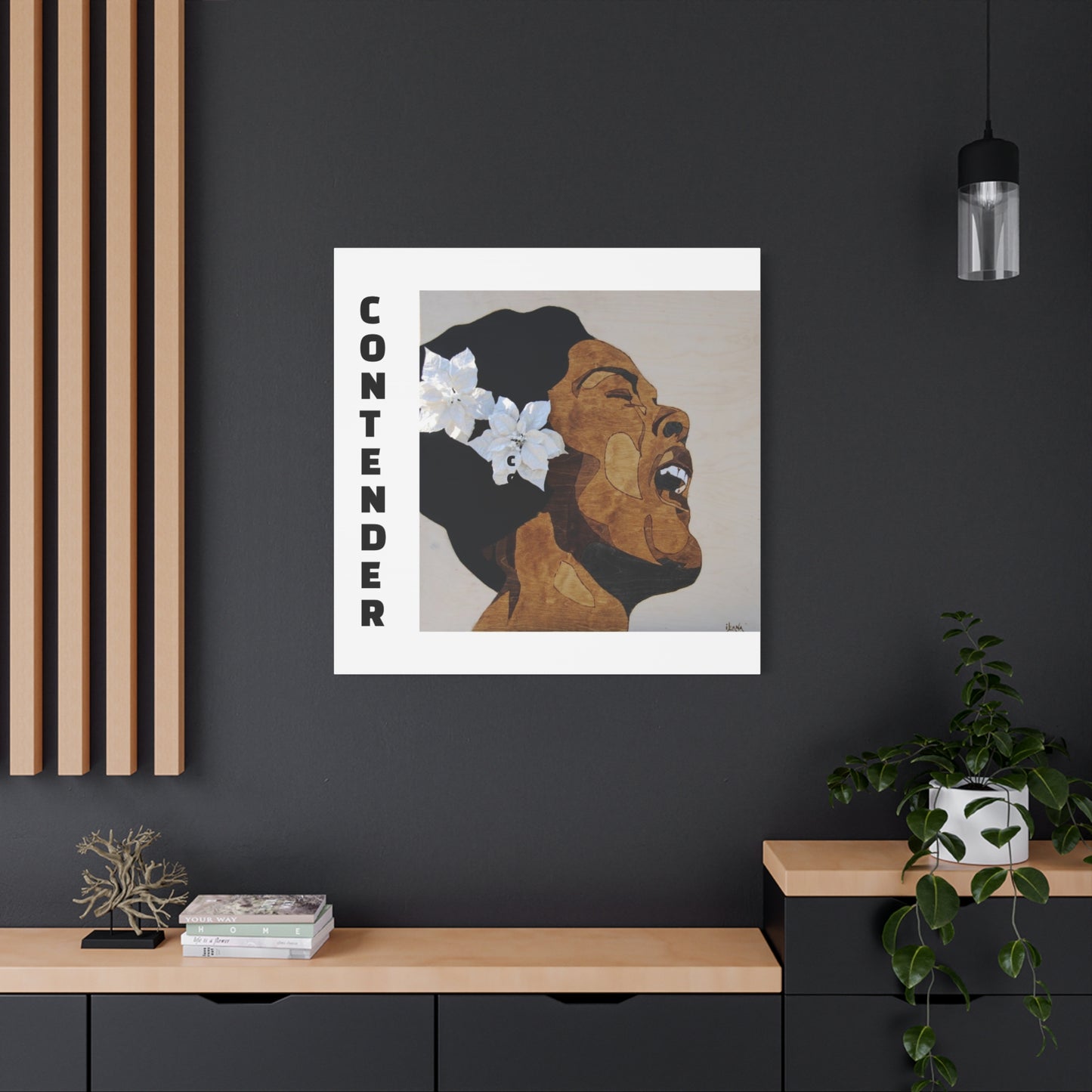 Inspirational Wall Art - Contender Canvas Print