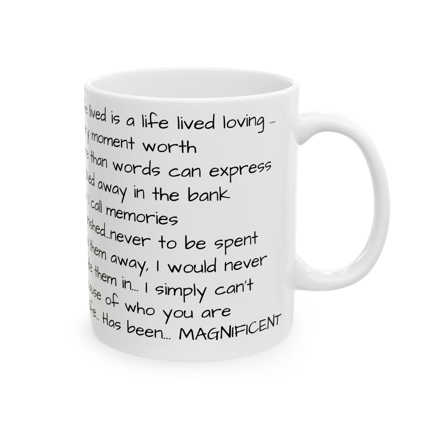 Artistic Ceramic Mug - Unique Design for Coffee Lovers