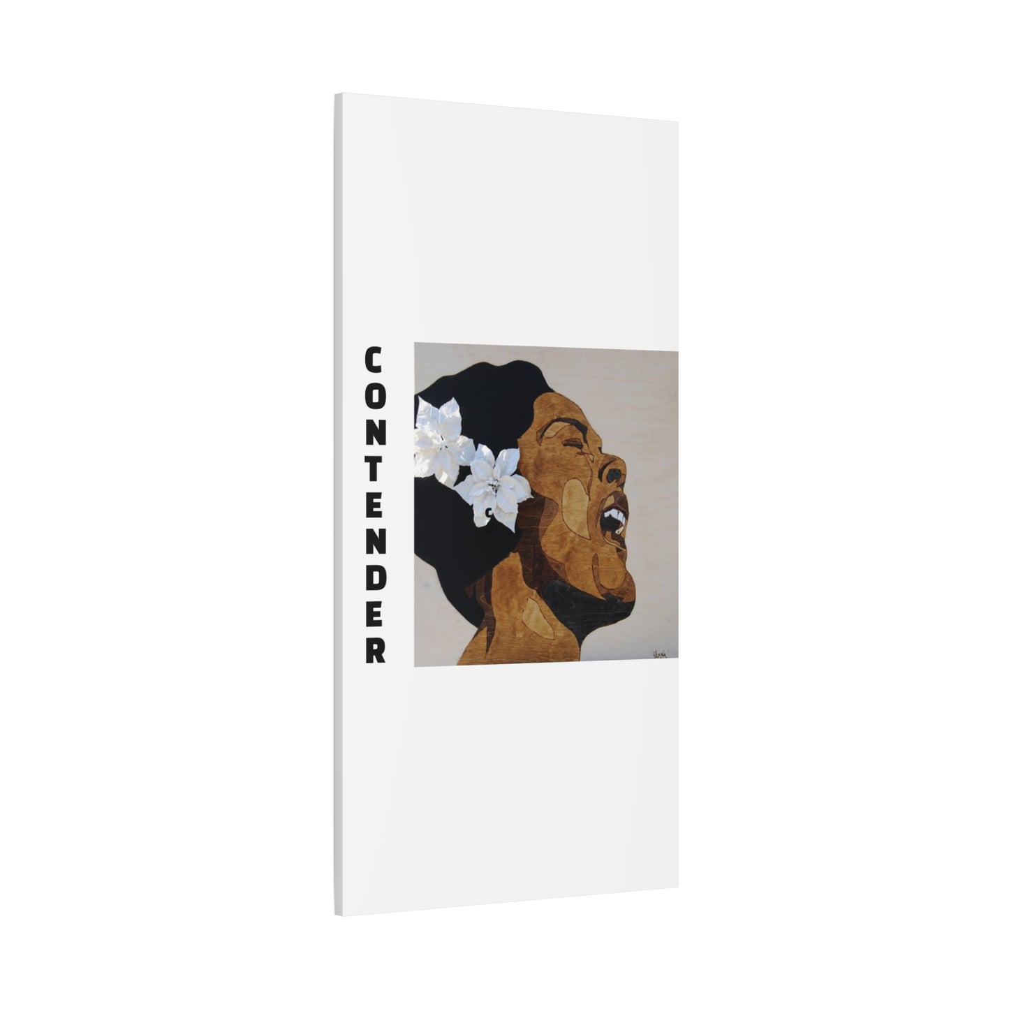 Inspirational Wall Art - Contender Canvas Print