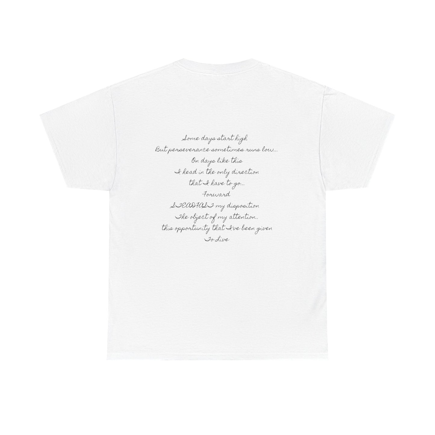 Inspirational Unisex Heavy Cotton Tee, Empowerment Shirt, Motivational Apparel, Gift for Friends, Casual Wear