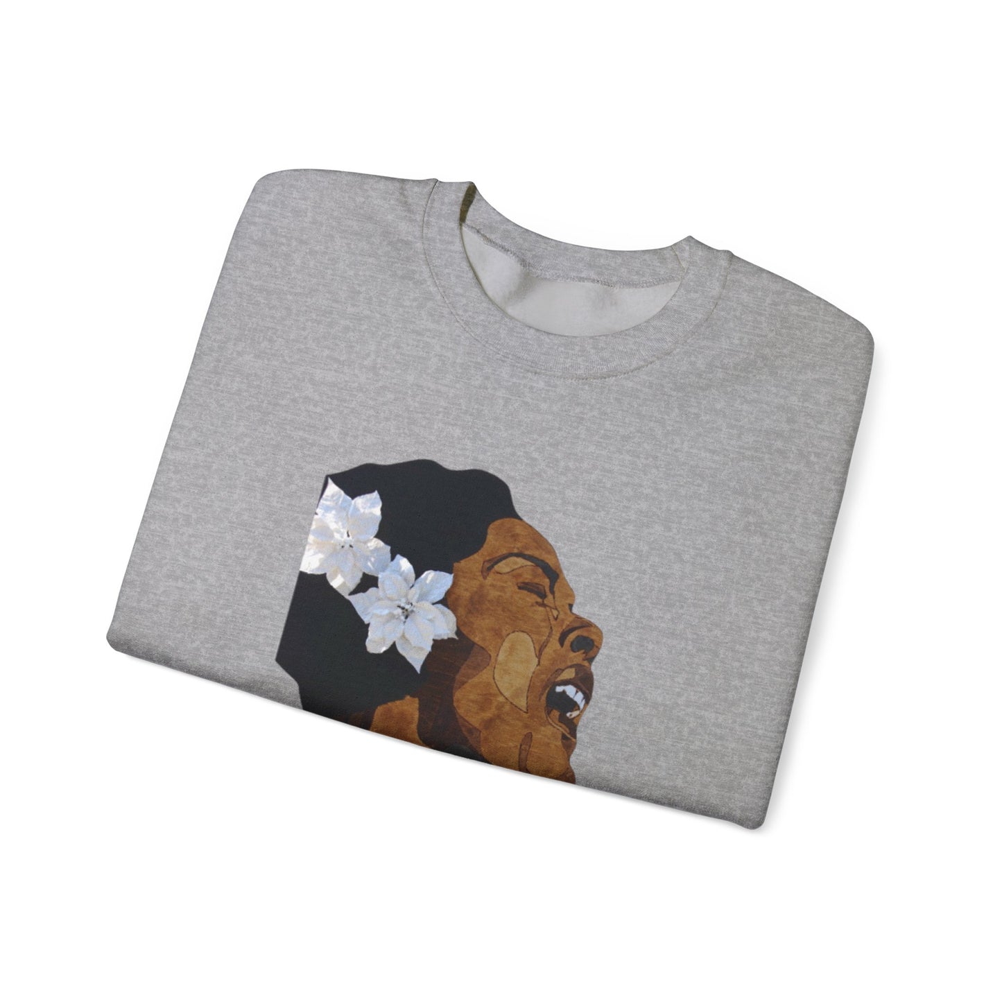 Contender Sweatshirt - Empowering Unisex Crewneck, Comfortable Everyday Wear, Perfect Gift for Music Lovers, Inspirational Quote, Unique Art