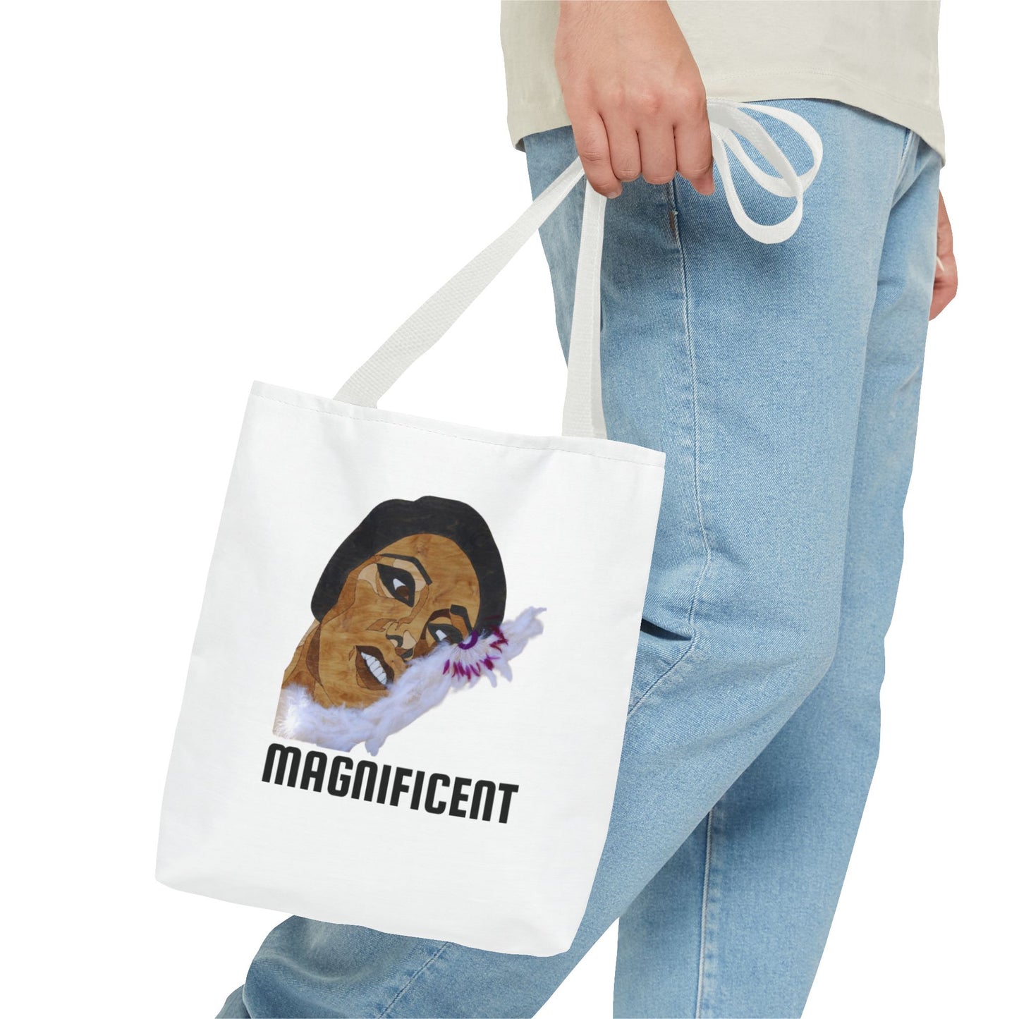 Magnificent Tote Bag - Inspirational Bag, Gift for Women, Shopping Tote, Motivational Bag, Everyday Accessory