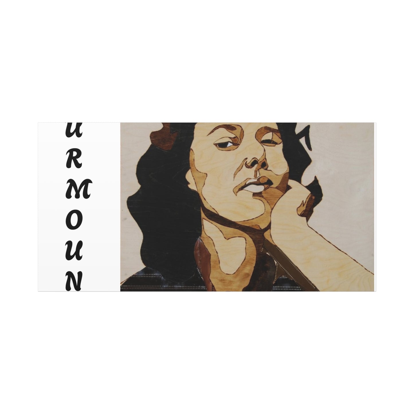 "Surmount", Dorothy Danbridge inspired Contemporary Art Canvas Print - Modern Serene Portrait Decoration