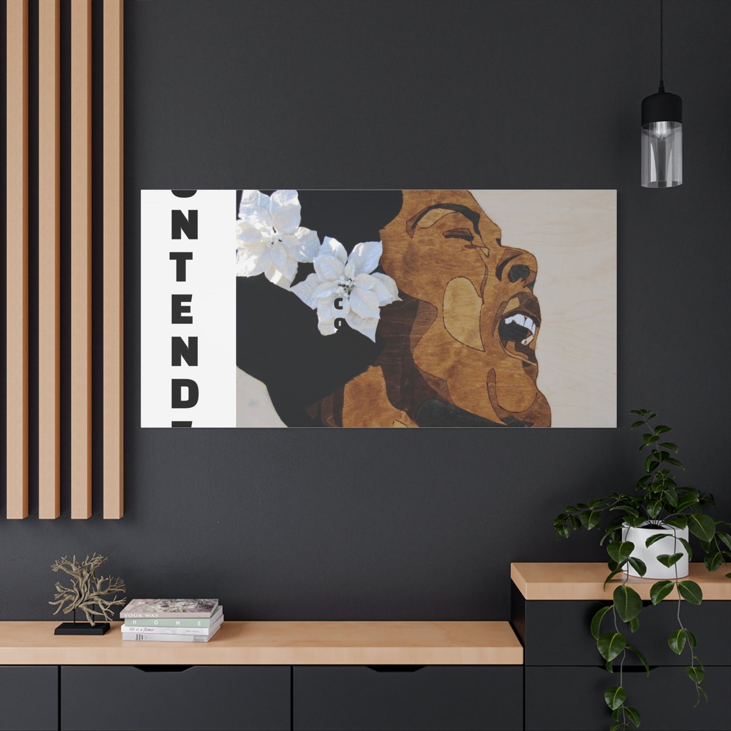Inspirational Wall Art - Contender Canvas Print