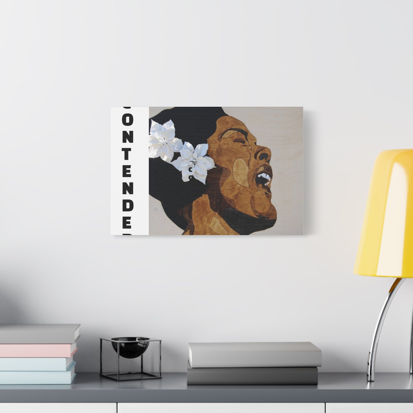 Inspirational Wall Art - Contender Canvas Print