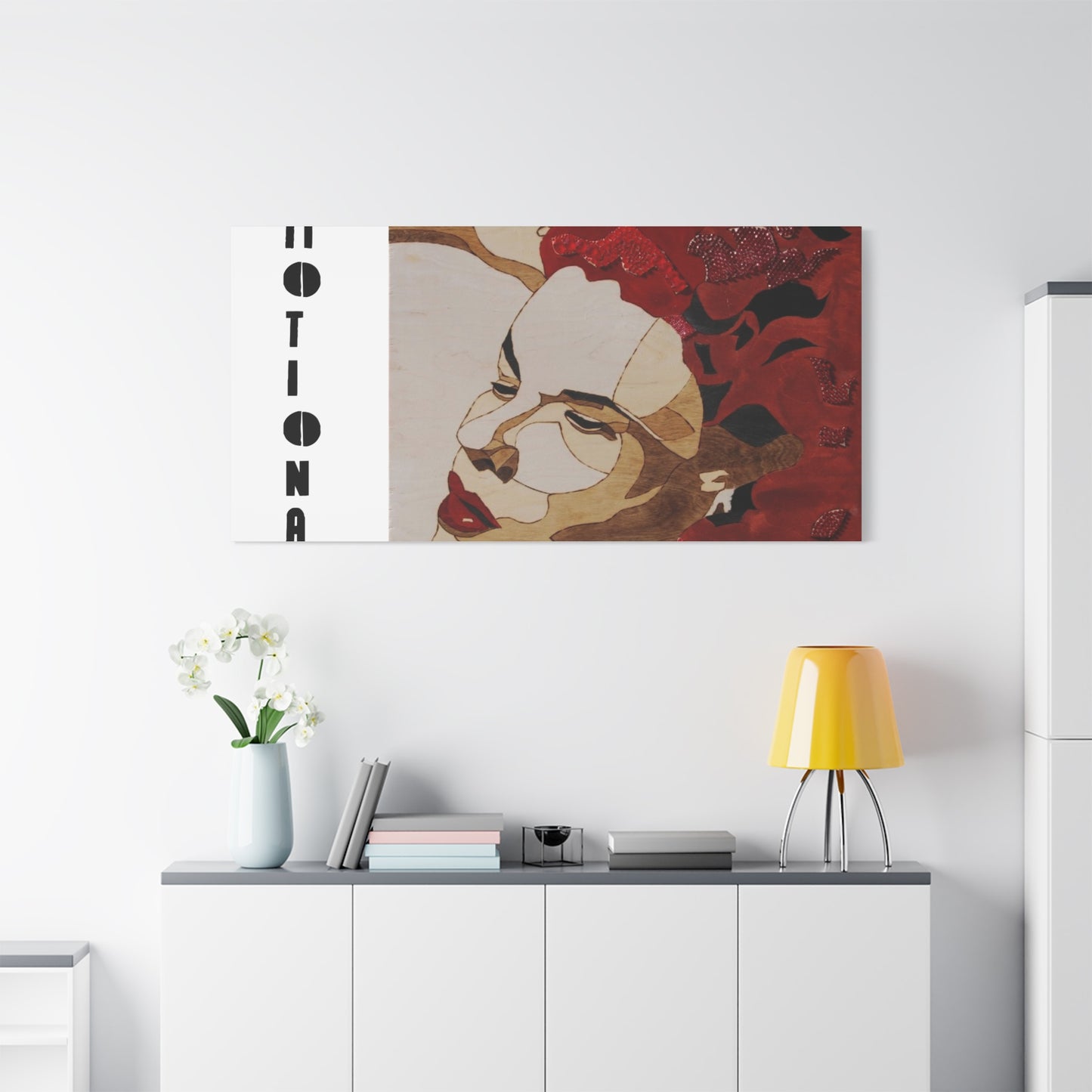 "Emotional" Canvas, Stretched, 1.25"
