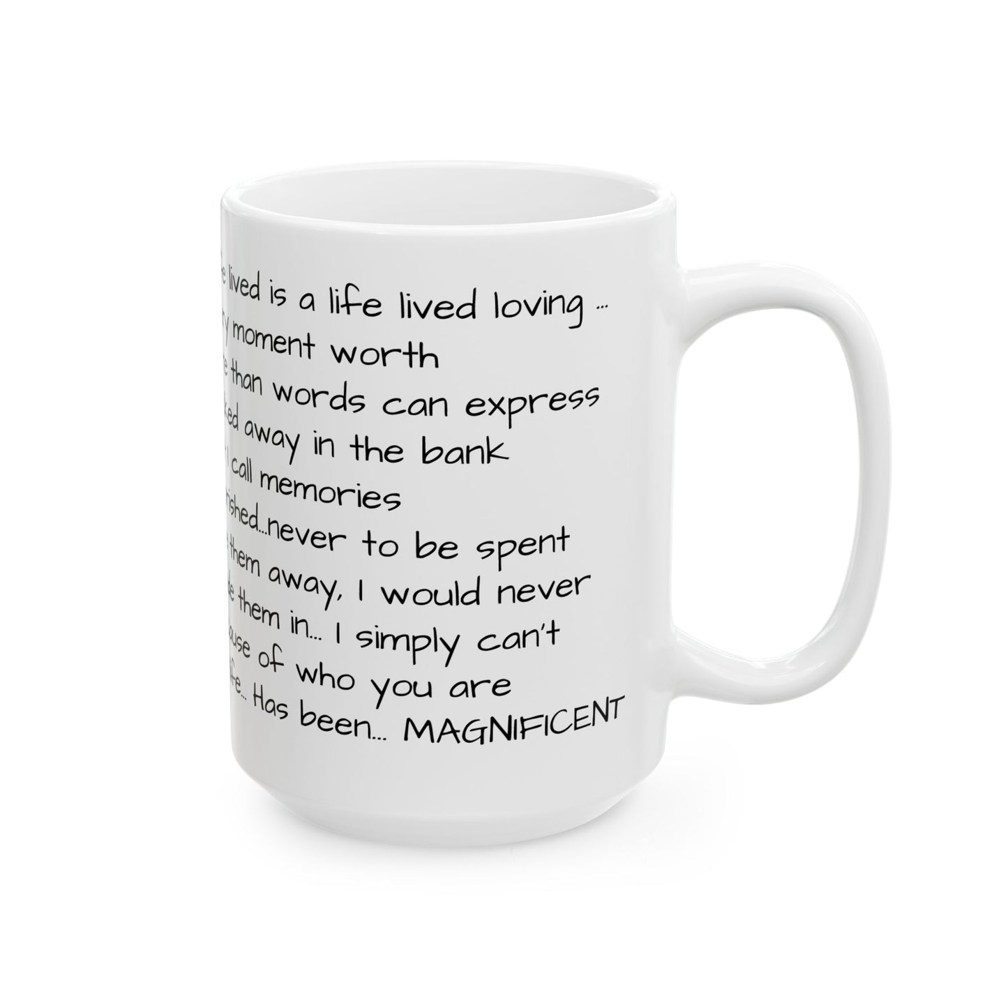 Artistic Ceramic Mug - Unique Design for Coffee Lovers