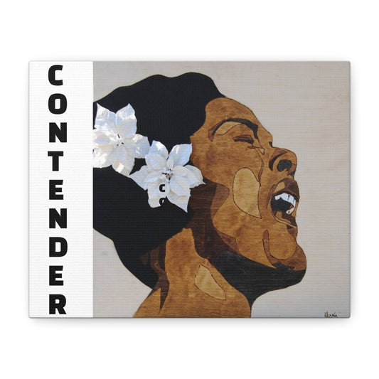 Inspirational Wall Art - Contender Canvas Print
