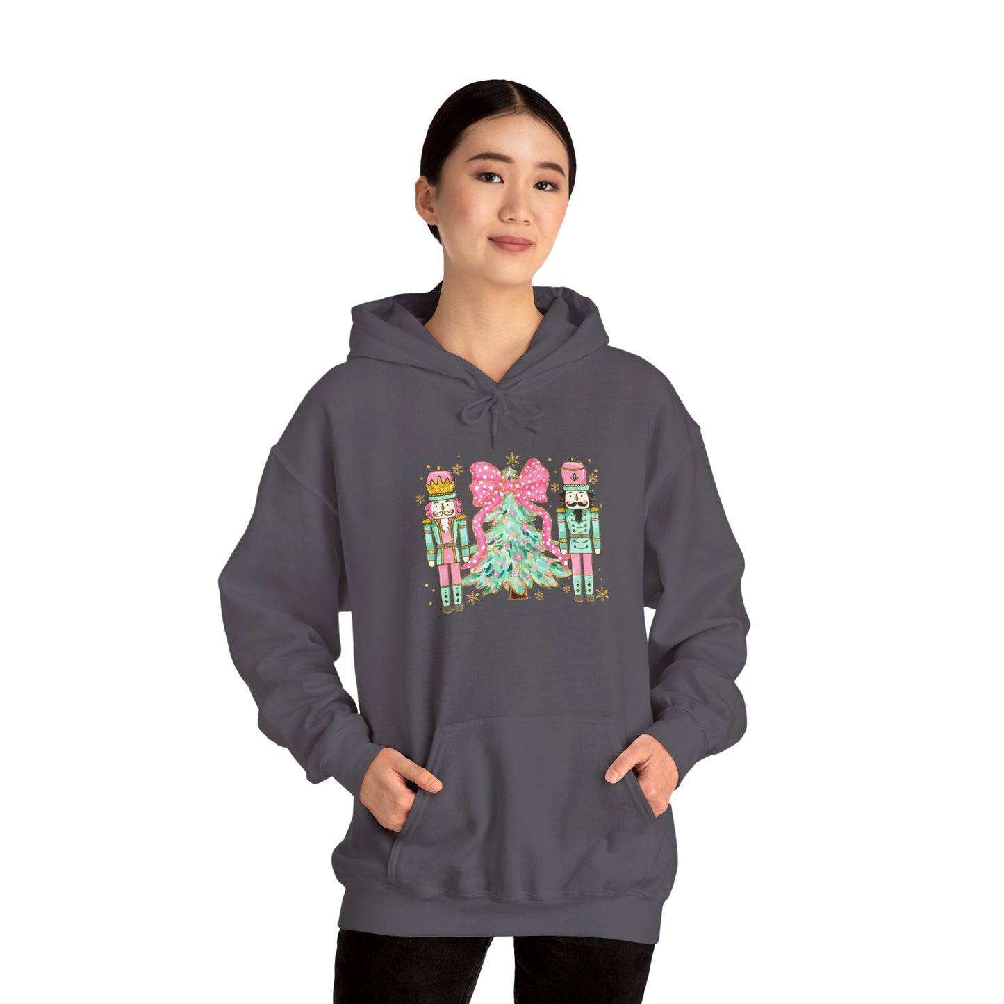 Festive Nutcracker Christmas Hoodie - Ileana Marie Designs