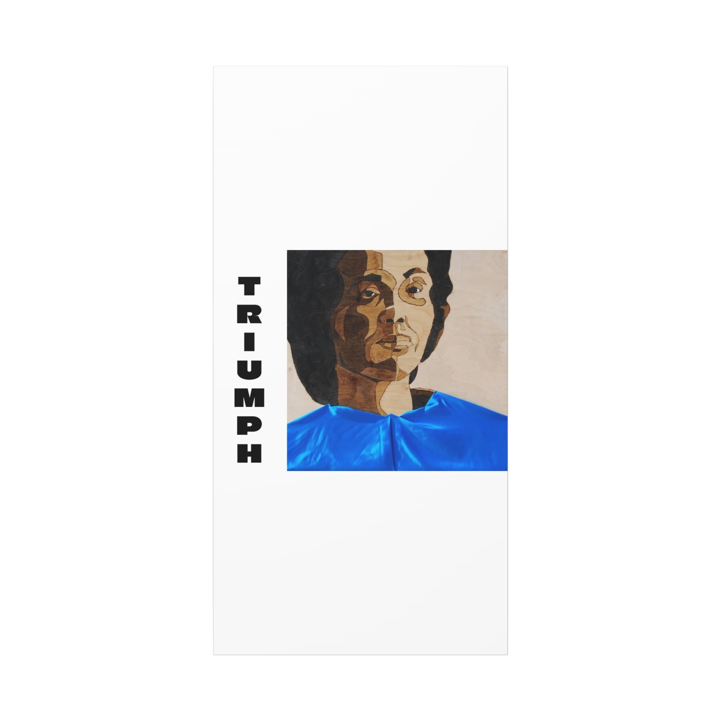 Artistic Canvas Wall Art - Stretched Matte Print of Iconic Portrait
