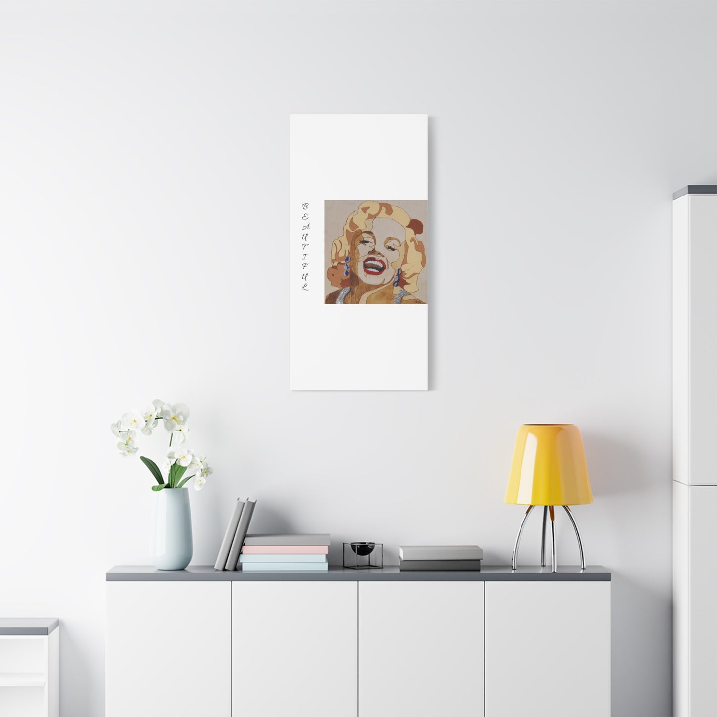 Marilyn Monroe Art Canvas - Stretched Wall Decor for Home & Office