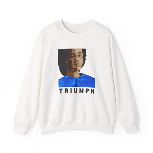 Triumph Unisex Heavy Blend™ Crewneck Sweatshirt, Inspirational Sweatshirt, Motivational Apparel, Perfect for Cozy Days, Great Gift for