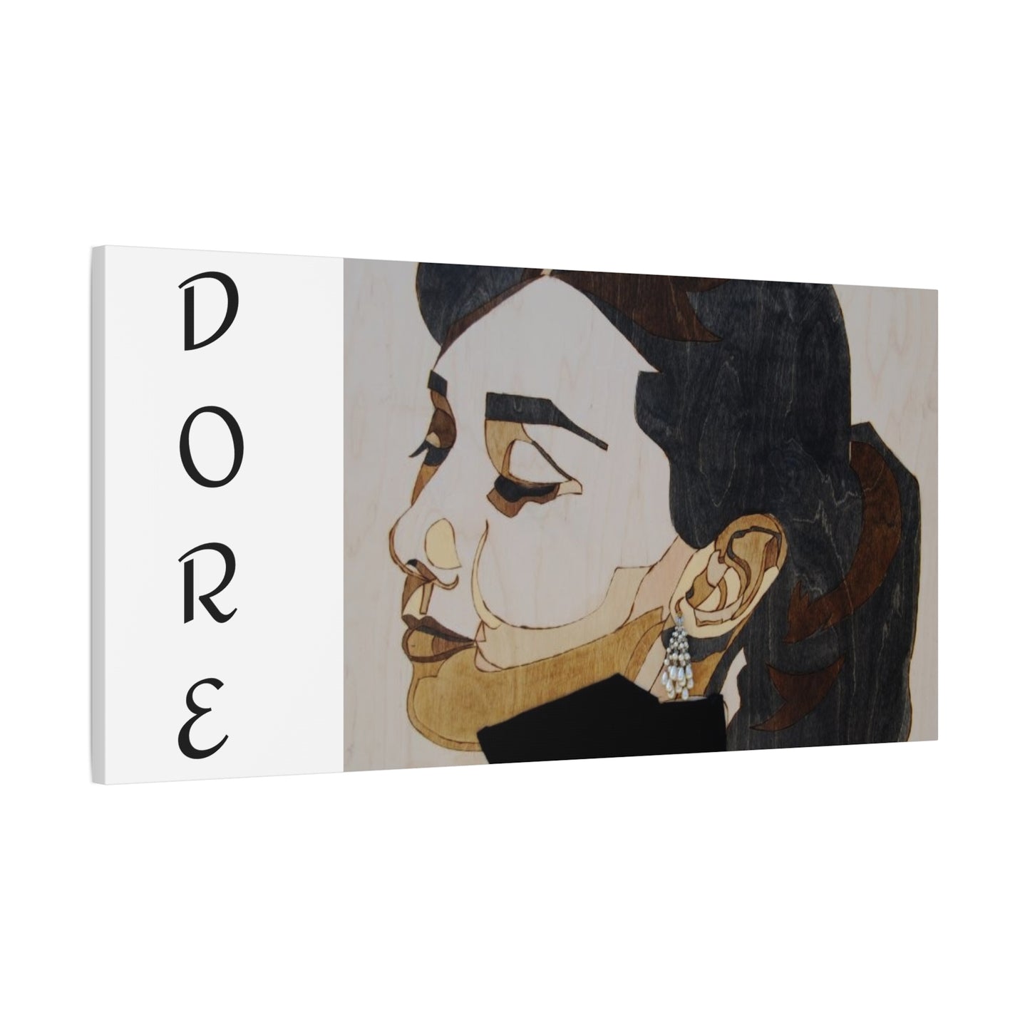 "Adored"Canvas Art – Stylish Portrait of a Woman