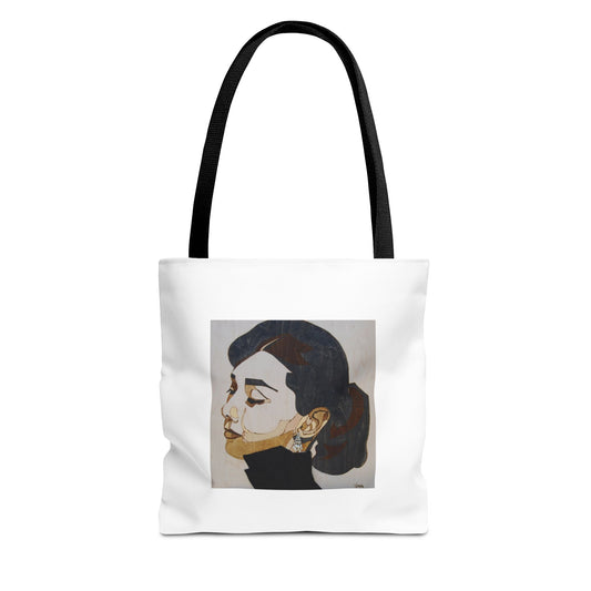 Elegant Art Tote Bag with Inspirational Quote Perfect for Everyday Use